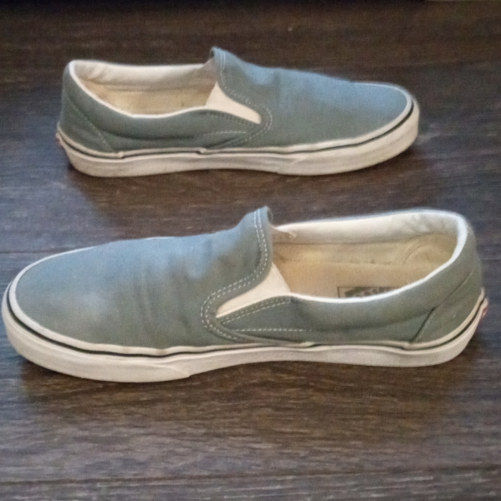 Vans Blue Slip-ons